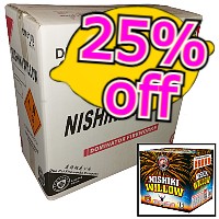Fireworks - Wholesale Fireworks - 25% Off Nishiki Willow Wholesale Case 4/1