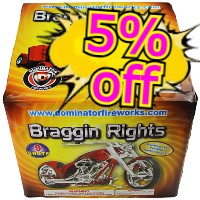 Fireworks - 500G Firework Cakes - 5% Off Braggin Rights 500g Fireworks Cake