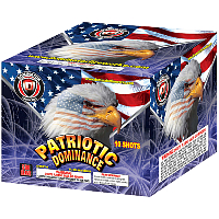 Fireworks - 500G Firework Cakes - 15% Off Patriotic Dominance 500g Fireworks Cake