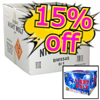 15% Off Night Wolf Wholesale Case 8/1 Fireworks For Sale - Wholesale Fireworks 