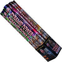 5 Shot Pyramid Power Roman Candle Fireworks For Sale - Roman Candles 