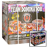 Team Dominator Assortment Wholesale Case 1/1 Fireworks For Sale - Wholesale Fireworks 