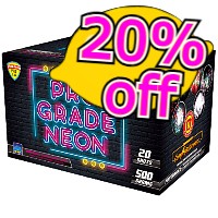 20% Off Pro Grade Neon 500g Fireworks Cake Fireworks For Sale - 500G Firework Cakes 