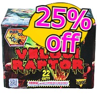 25% Off Velociraptor 500g Fireworks Cake Fireworks For Sale - 500G Firework Cakes 
