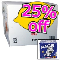 25% Off Rage Wholesale Case 12/1 Fireworks For Sale - Wholesale Fireworks 