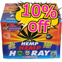10% Off Hemp Hemp Hooray 500g Fireworks Cake Fireworks For Sale - 500G Firework Cakes 