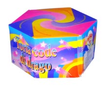 Fireworks - 200G Multi-Shot Cake Aerials - SILVERY SWALLOW