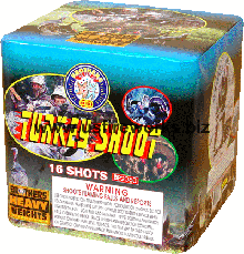 Fireworks - 200G Multi-Shot Cake Aerials - TURKEY SHOOT