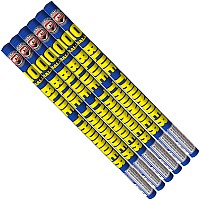 Fireworks - Roman Candles - 10 Ball Blue Thunder Candle