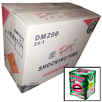 Fireworks - Wholesale Fireworks - Shocking Pink Wholesale Case 24/1