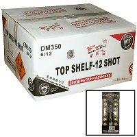 Fireworks - Wholesale Fireworks - Top Shelf 12 Shot Artillery Wholesale Case 6/12