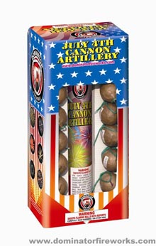 Fireworks - Reloadable Artillery Shells - Dominator PRO Artillery - Artillery Shells