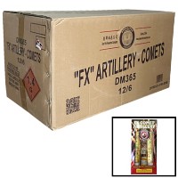Fireworks - Wholesale Fireworks - FX Artillery Comets Wholesale Case 12/6