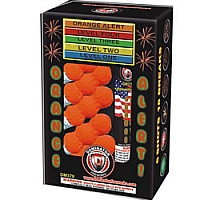 Fireworks - Reloadable Artillery Shells - Orange Alert
