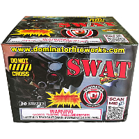 Fireworks - 500g Firework Cakes - SWAT Team 500g Fireworks Cake