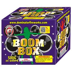 Fireworks - 500g Firework Cakes - Boom Box