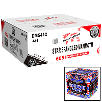 Fireworks - Wholesale Fireworks - Star Spangled Mammoth Wholesale Case 4/1