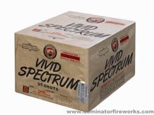 Fireworks - 500g Firework Cakes - Vivid Spectrum 500g Fireworks Cake
