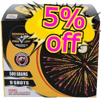 Fireworks - 500g Firework Cakes - Pure Pyro Pro Level 500g Fireworks Cake