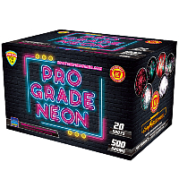 Fireworks - 500g Firework Cakes - Pro Grade Neon 500g Fireworks Cake