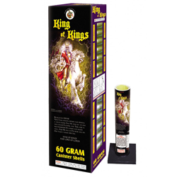 Fireworks - Reloadable Artillery Shells - King of Kings 60 gram