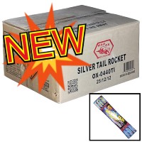 Fireworks - Wholesale Fireworks - Silver Tail Rocket Wholesale Case 300/12