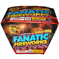 Fireworks - 500g Firework Cakes - Fanatic Fireworks 500g Fireworks Cake