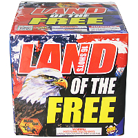 Fireworks - 500g Firework Cakes - Land of the Free 500g Fireworks Cake