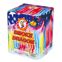Fireworks - 200G Multi-Shot Cake Aerials - Smoke Dragon