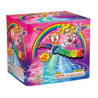 Fireworks - 500g Firework Cakes - Color Cascade