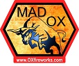 Image of Mad Ox Fireworks Logo