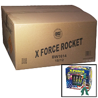 X Force Rocket Wholesale Case 18/12 Fireworks For Sale - Wholesale Fireworks 