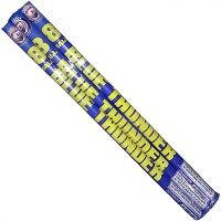 8 Shot Blue Thunder Candle Fireworks For Sale - Roman Candles 