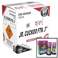 Fireworks - Wholesale Fireworks - Jr Cuckoo Fountain Wholesale Case 72/3