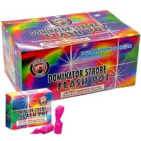 Dominator Strobe Flash Pot Fireworks For Sale - Strobe Effects 