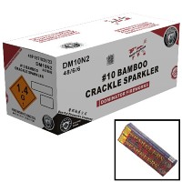 Fireworks - Wholesale Fireworks - #10 Bamboo Crackle Sparkler Wholesale Case 288/6