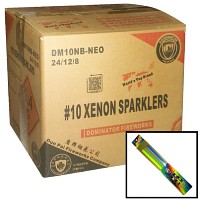 Fireworks - Wholesale Fireworks - #10 Xenon Sparklers Wholesale Case 288/8