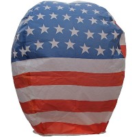 Sky Lantern USA Flag Fireworks For Sale - Novelties 