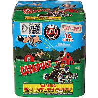 Catapult Fireworks For Sale - 200G Multi-Shot Cake Aerials 