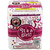 Its a Girl! Fireworks For Sale - 200G Multi-Shot Cake Aerials 
