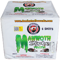 Fireworks - 200G Multi-Shot Cake Aerials Store - Buy fireworks cake for sale on-line - MINI MAMMOTH STROBE