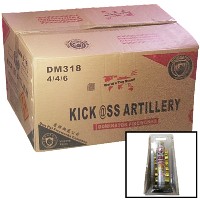 Kick @$$ Artillery Wholesale Case 16/6 Fireworks For Sale - Wholesale Fireworks 