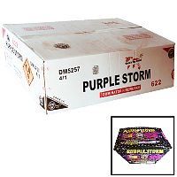 Fireworks - Wholesale Fireworks - Purple Storm Wholesale Case 4/1
