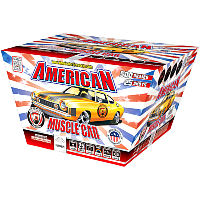 Fireworks - 500g Firework Cakes - American Muscle Car 500g Fireworks Cake