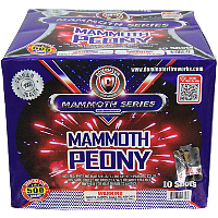 Fireworks - 500g Firework Cakes - Mammoth Peony Pro Level