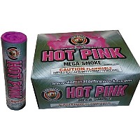 Hot Pink Mega Smoke Fireworks For Sale - Smoke Items 