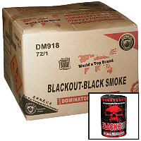 Fireworks - Wholesale Fireworks - Blackout Black Smoke Wholesale Case 72/1