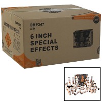 6 inch Special Effects Wholesale Case 4/24 Fireworks For Sale - Reloadable Artillery Shells 