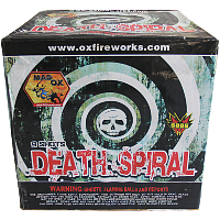 Death Spiral Fireworks For Sale - 500g Firework Cakes 