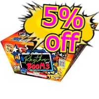 Fireworks - 500G Firework Cakes - 5% Off Rhythm and Booms 500g Fireworks Cake